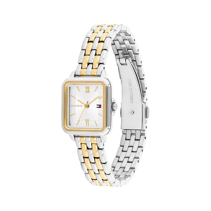 Tommy Hilfiger 1782861 Dames RVS Analoog Horloge goud