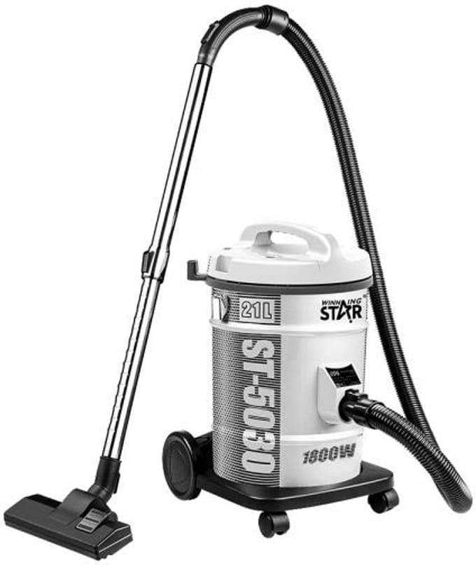 Winning Star St-5030-w Droogstofzuiger 21l – Krachtige Stofzuiger In Wit