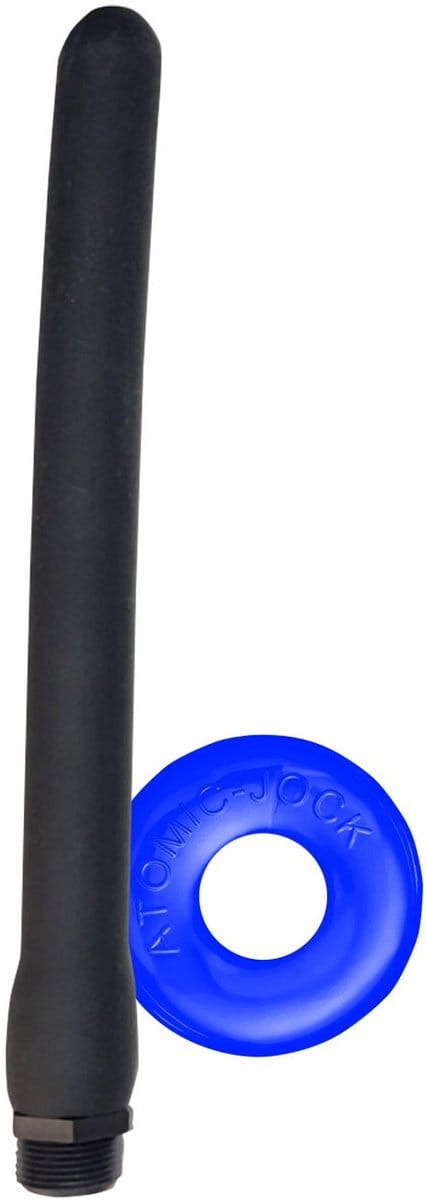 Oxballs - Ox Shot - Siliconen Anaal Douche - Lengte 30 cm - Gratis Rubberen Cockring
