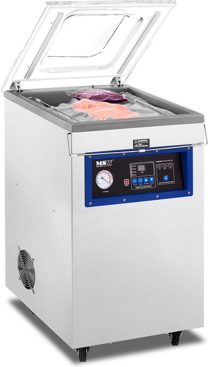 MSW Vacuüm-machine - 900 W - staand apparaat met coderingsfunctie 10060154