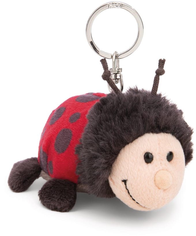 NICI Dotti-Lotti lieveheersbeestje sleutelhanger, 9 cm, pluche