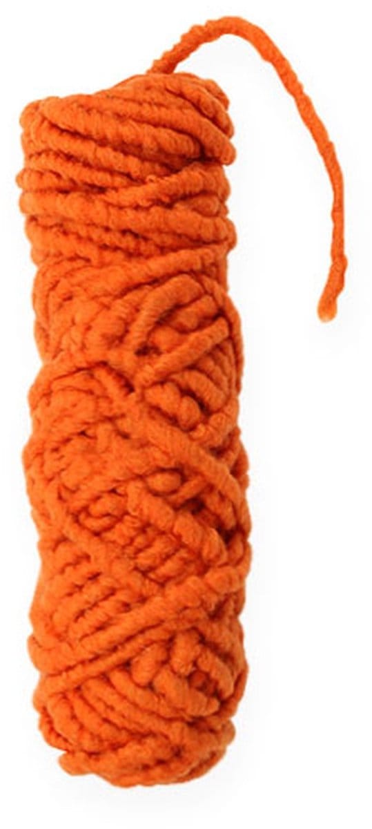 Vilten koordfleece Mirabell 25m oranje