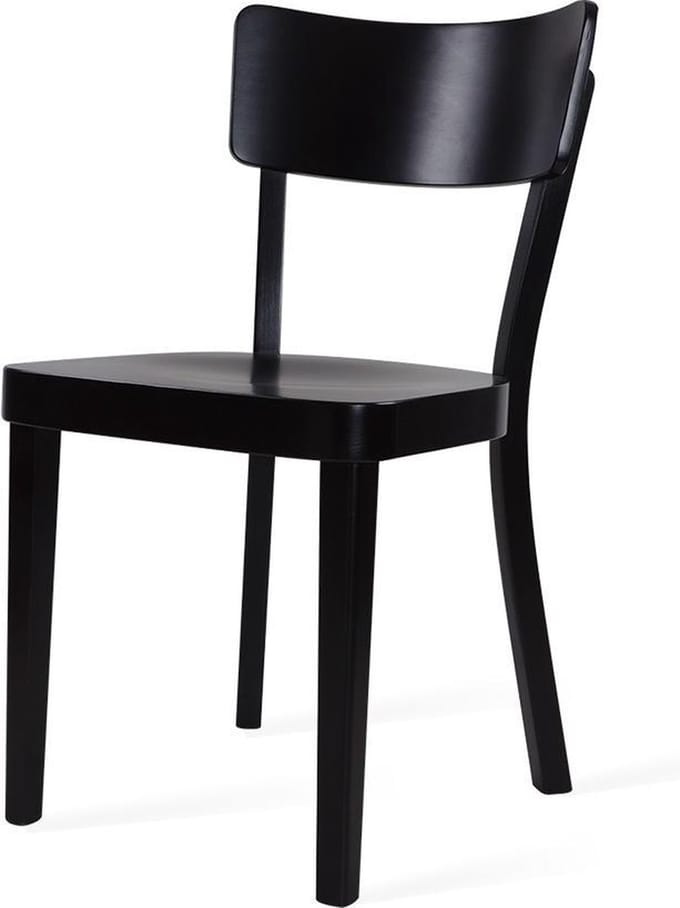 Fameg Fergus Eetkamerstoel Zwart Gebeitst - Hout - Design