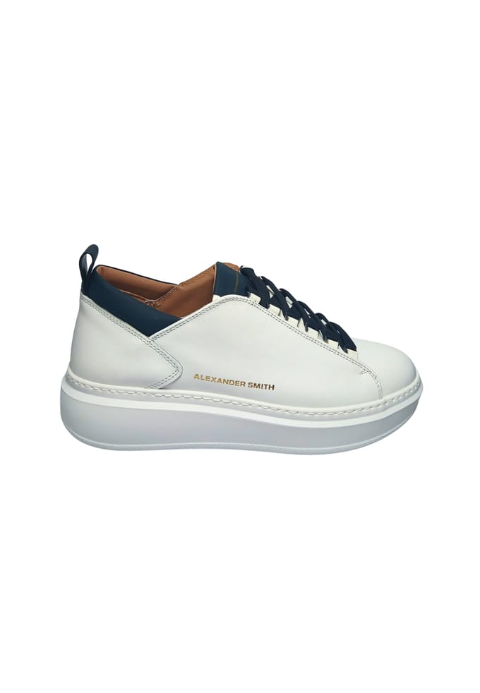 asbcwym-2264-wdg Alexander Smith Wit leder voor heren