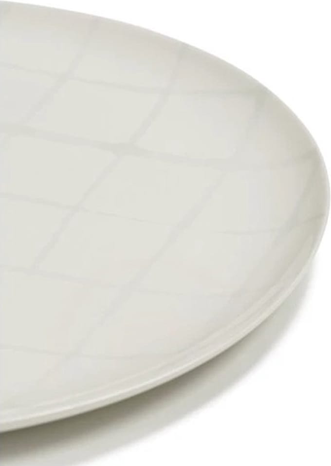 Serax Kelly Wearstler Zuma plat bord D33cm salt