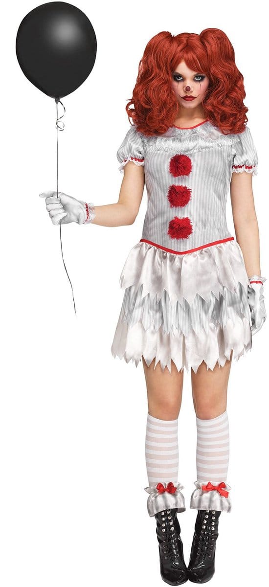 Horrorclown Girl kostuum