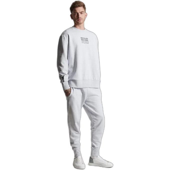 Superdry Studios Rcycl City Sweatshirt Grijs S-M