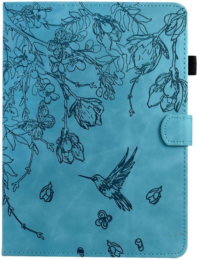 Bescherm-Etui Map Cover voor Lenovo Tab M11 - 11" - Kolibrie - Turquoise