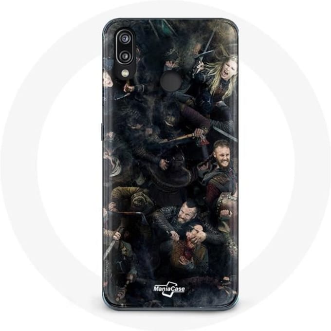 Coque pour Huawei P20 Lite Vikings Teaser Saison 6 Affiche Personnages Art