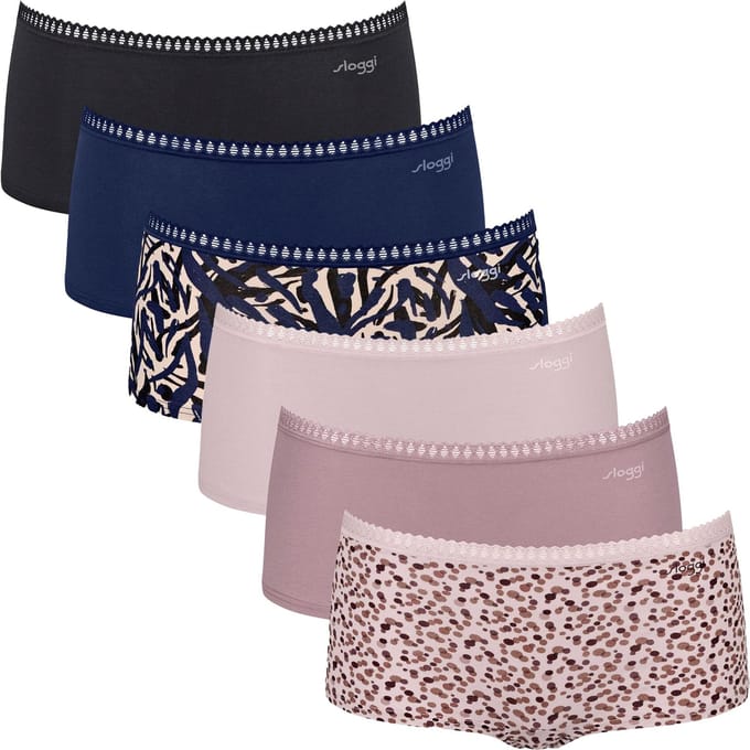 Sloggi Broekje GO Crush Short C6P Set van 6