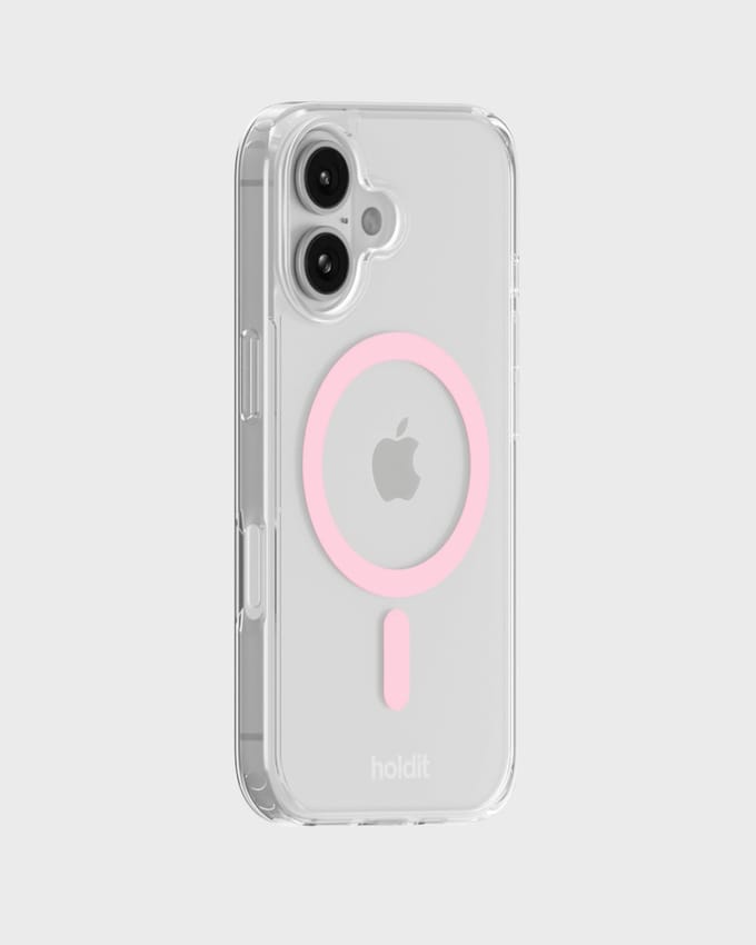 Phone Case Transparent Magsafe Compatible Pink / Transparent iPhone 16 Plus