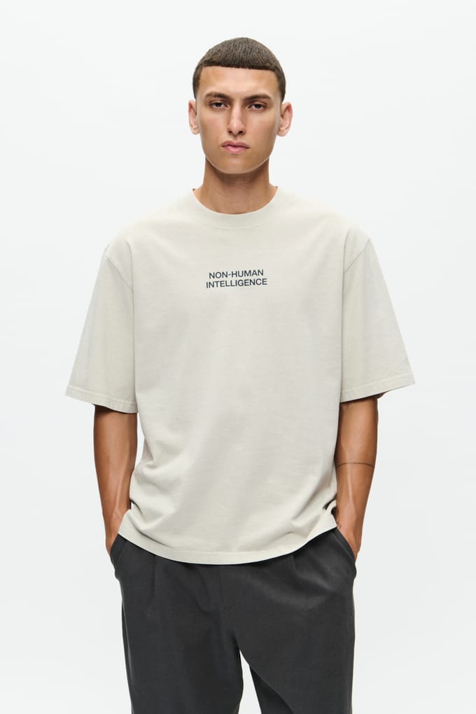 T-shirt met ronde hals Model 'Gary'