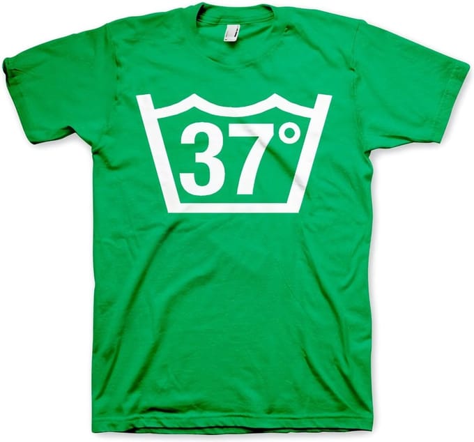 Hybris 37 Celcius Tee T-shirt Groen