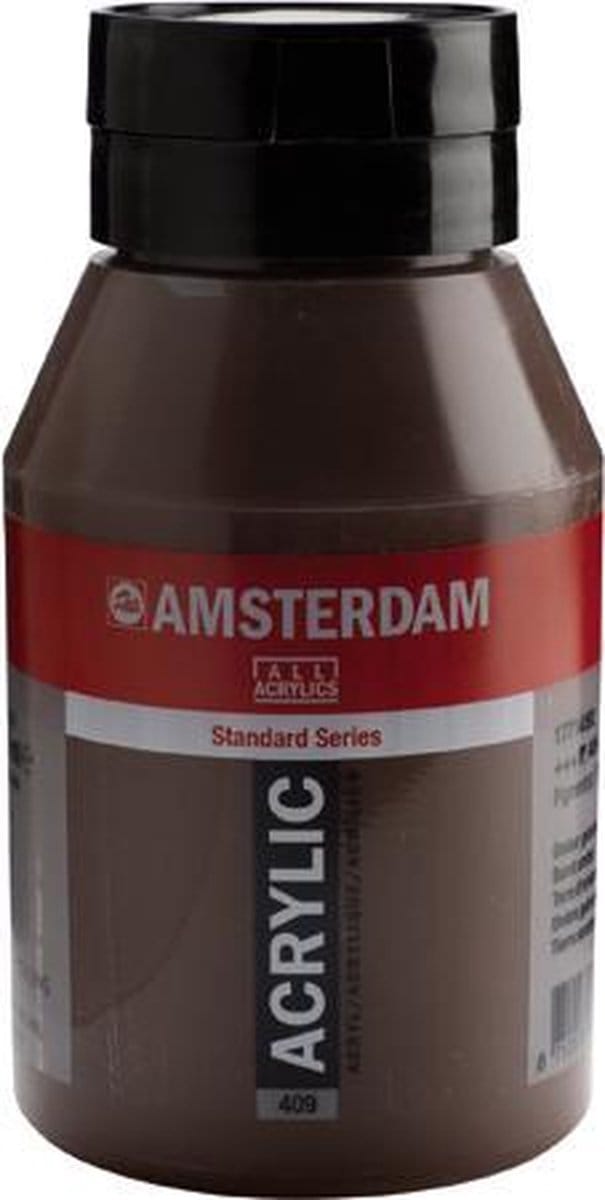 Amsterdam Acrylverf 409 Omber Gebrand 1L