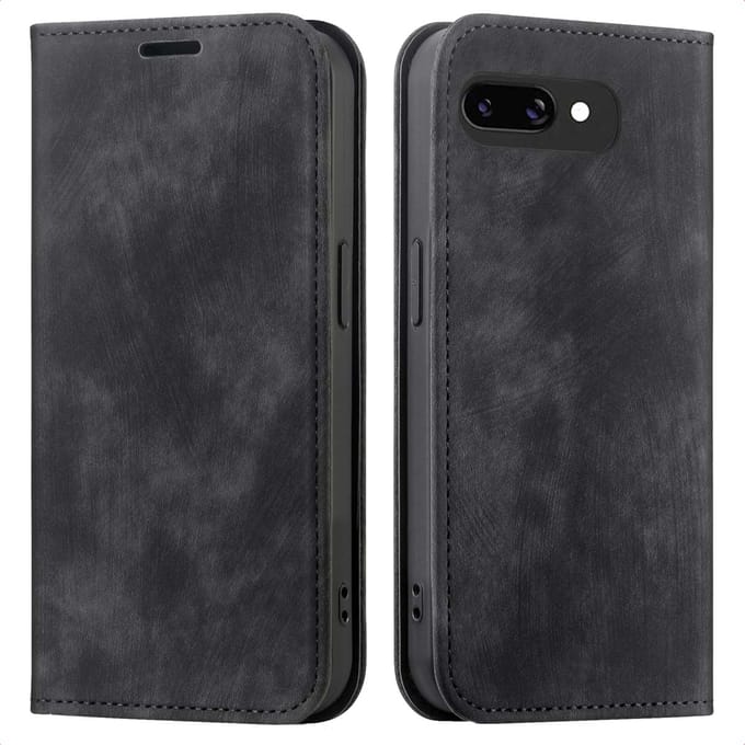 imoshion Hoesje - Geschikt voor Google Pixel 9a - Slim Bookcase - Zwart