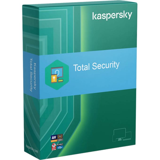 Kaspersky Total Security Upgrade 1 Apparaat / 2 Jaar
