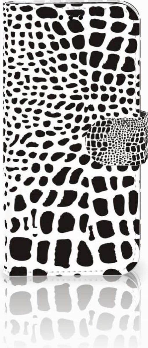 Samsung Galaxy J5 2017 Telefoonhoesje met Pasjes Slangenprint