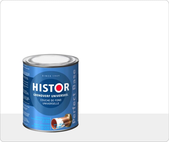 Histor Perfect Base Grondverf Universeel 750 ml - Wit