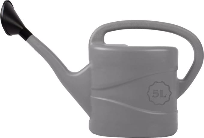 Talen Tools - Gieter - Met broeskop - Kunststof - 5 liter - Grijs