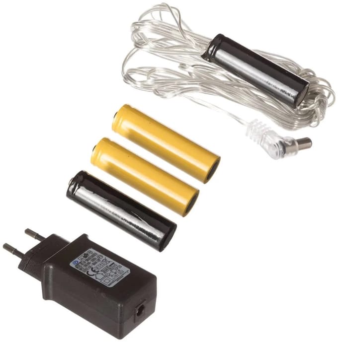 Feeric Batterijvervangers - voor 3 AAA batterijen - Batterij Eliminator - batterij adapter - transformator