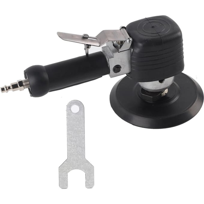 6 inch Legering Orbitale Lucht Schuurmachine Excentrische Polijstmachine US Type Inlaatconnector