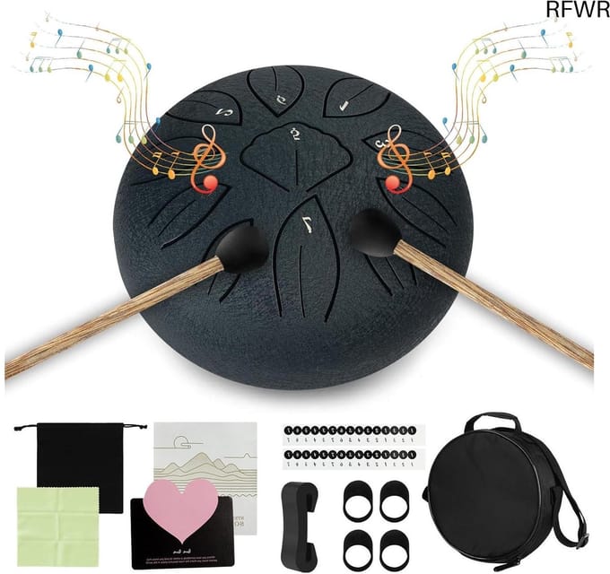 Handpan - Tongue Drum - Klankschaal - Meditatie - Geluidsinstrument