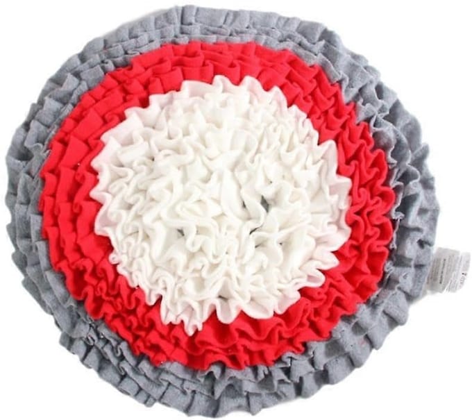 Huisdier Hond Decken - Neus Training - Voedsel Zoeken - Bijtbestendige Structuur - 52 cm Diameter - Kleur Afbeelding