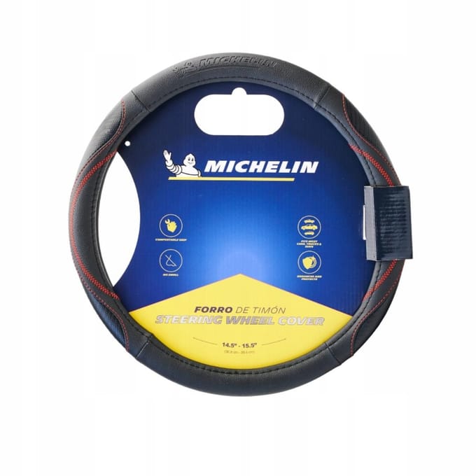 Michelin Stuurhoes Zwart Rood Stiksel 36,8-39,4Cm