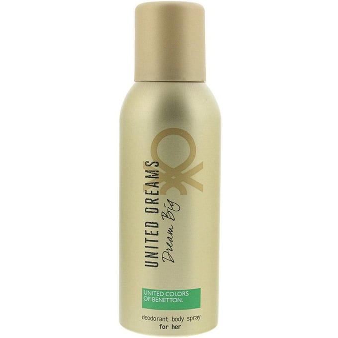 Benetton, Dream Big, Vrij van Parabenen, Bloemig, Deodorant Spray, Voor Vrouwen, 150 ml
