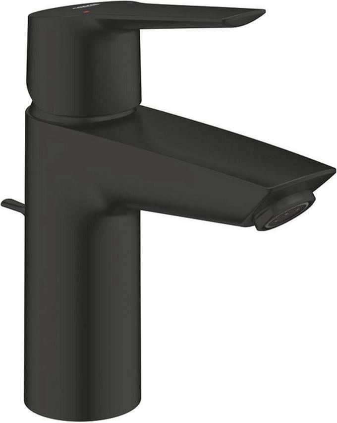 Grohe Start Wastafelmengkraan - opbouw - 10.9cm uitloop - S-size - matte black (mat zwart)