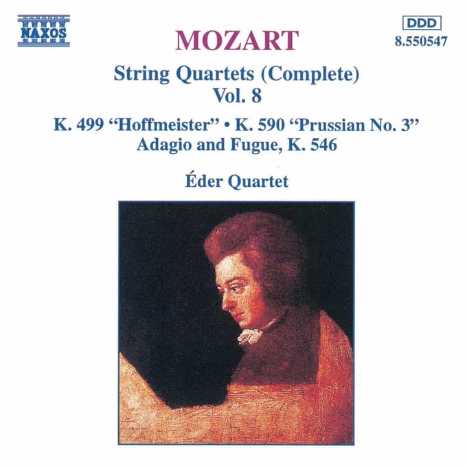 Eder Quartet - Mozart: String Quartets 8 (CD)