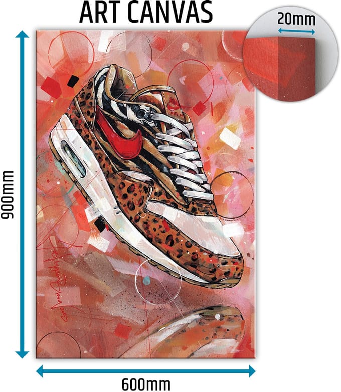 Sneaker canvas Animal pack 1.0 60x90 cm