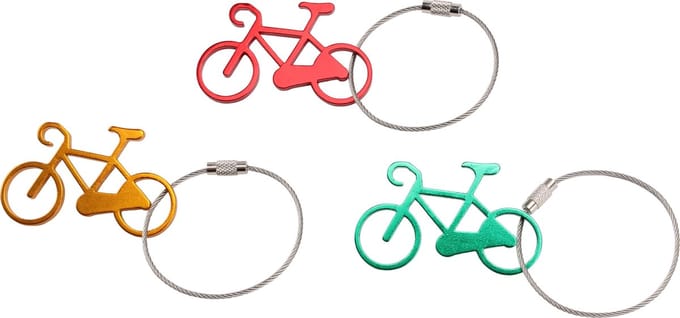 CGB BICYCLE KEYRING BOTTLE OPENER DEAL set van 3