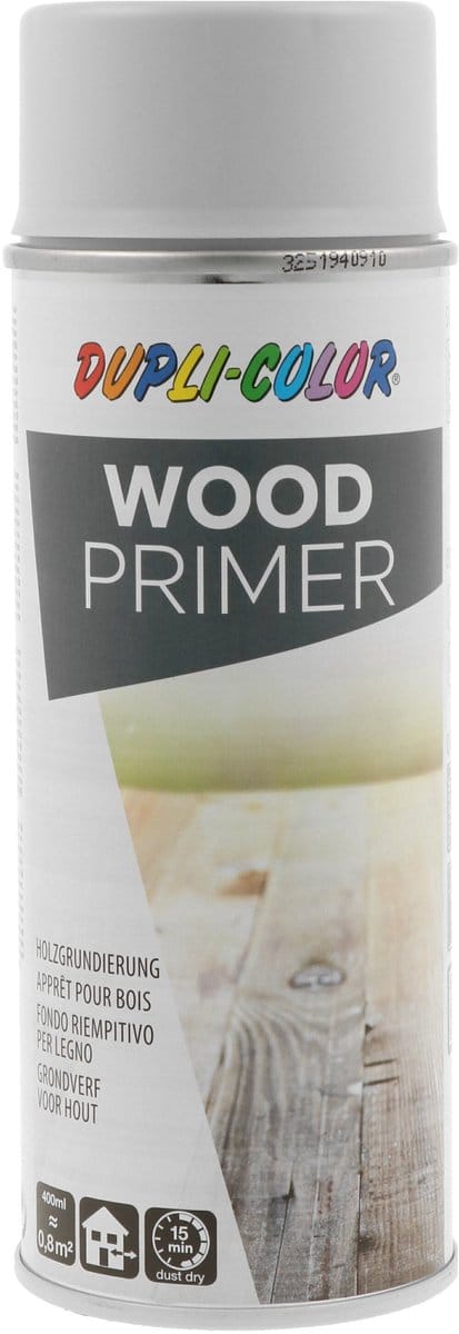 DupliColor Hout Primer Spuitbus 400ml