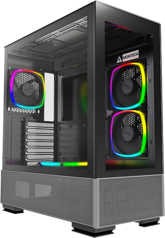 Montech SKY TWO Midi Tower Zwart