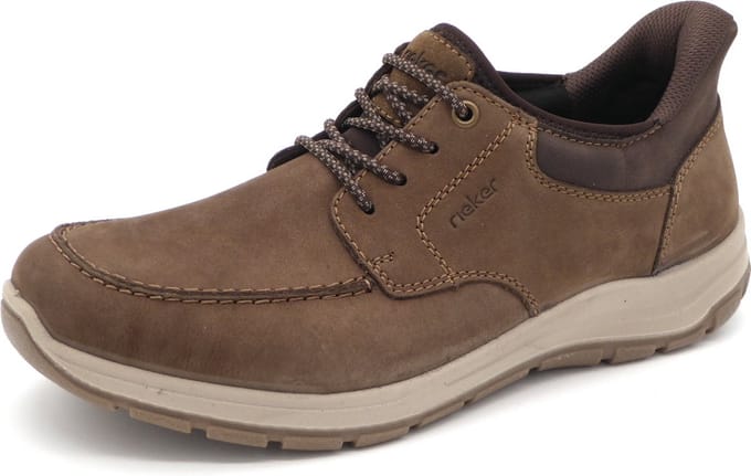 Rieker Heren Instapper Ready 2 Go - 03656-24 Taupe - Wijdte H - Maat 46