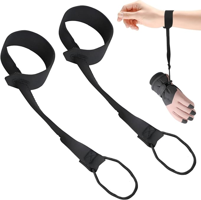 2 stuks skihandschoenen met verstelbare polsbanden, winteraccessoires voor m