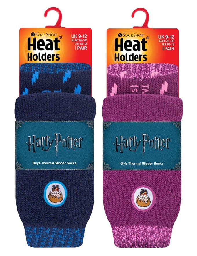 Heat Holders - 2 paar Harry Potter kindersokken - Hp -mix