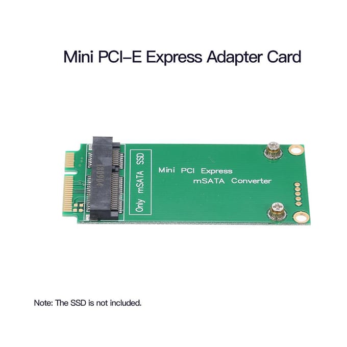 Mini PCI-E Express Adapterkaart mSATA Converter voor ASUS Riserkaart voor SSD