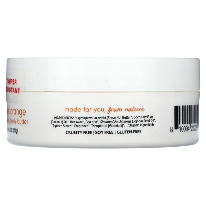 Dr. Mercola, Ola Botanicals, beurre corporel fouetté, orange douce, 113 g (113g) white