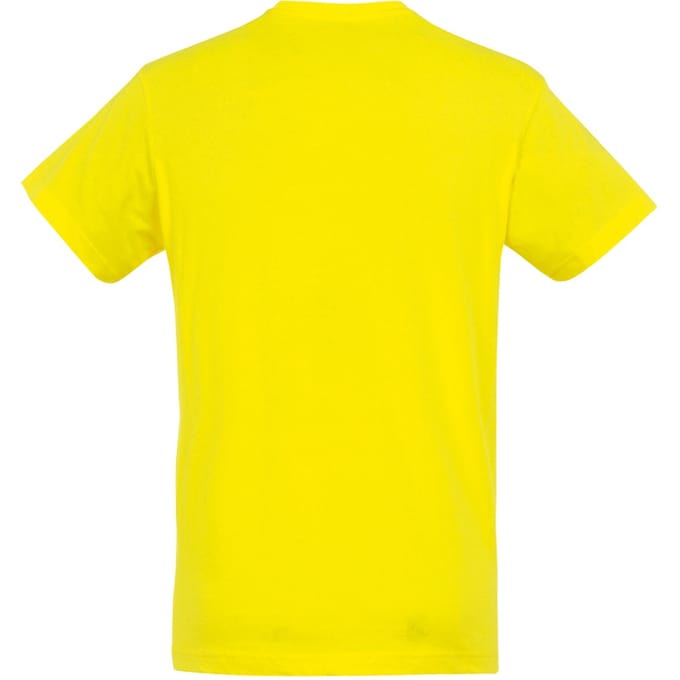 SOLS Heren Regent T-Shirt met korte mouwen (Citroen)