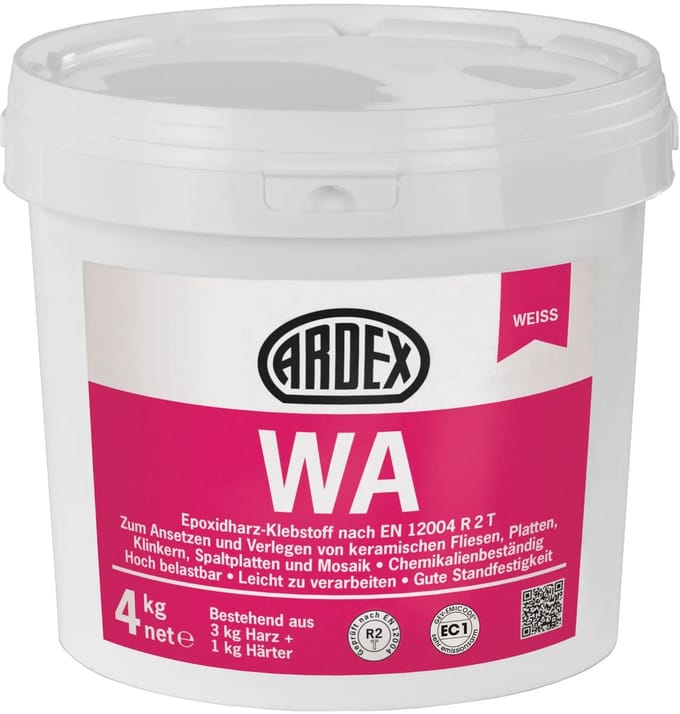 Ardex WA III Epoxyharslijm 44513 wit emmer met deksel 4 kg