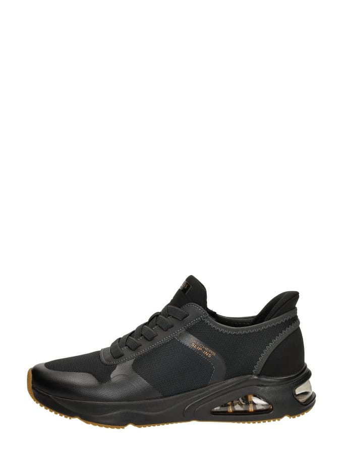Skechers Tres-Air Uno - Necessairy Com Heren Sneakers - Zwart