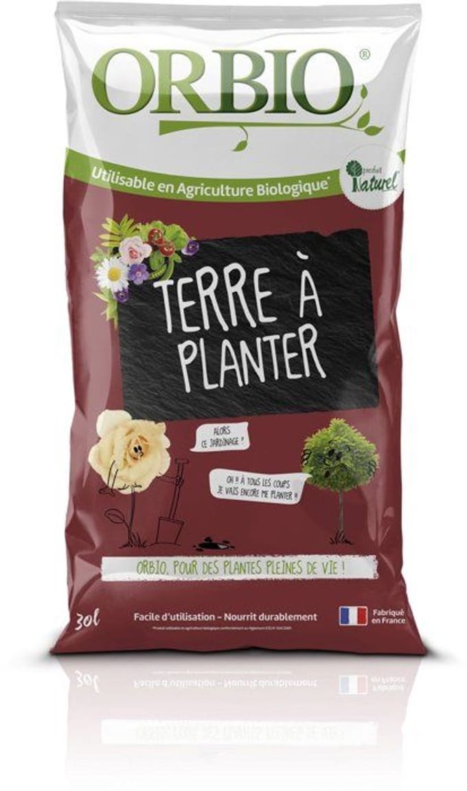 Plantgrond - ORBIO - 30 L - Multifunctioneel groeimedium - Verrijkt voor plantages