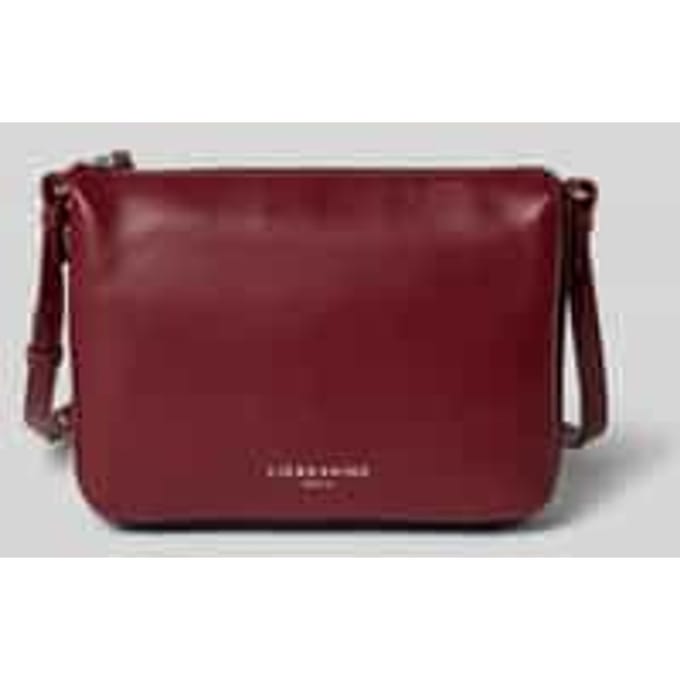 Crossbodytas met reliëflogo, model 'Nina'
