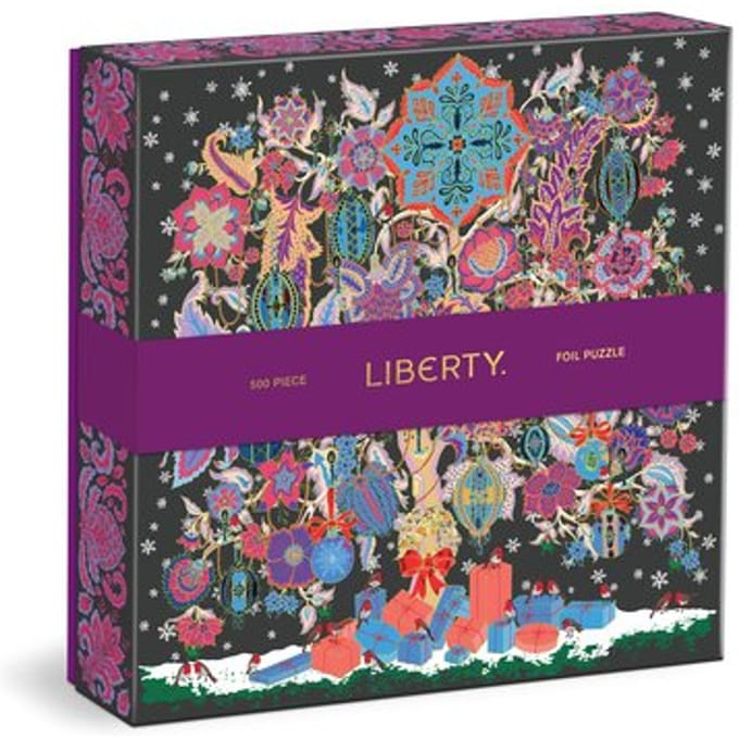 Liberty Christmas Tree Of Life 500 Piece Foil Puzzle