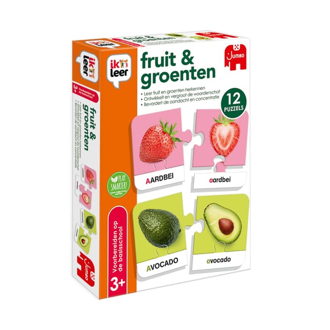 Jumbo - Ik leer - Fruit & Groenten - Educatief Spel - Vanaf 3 jaar