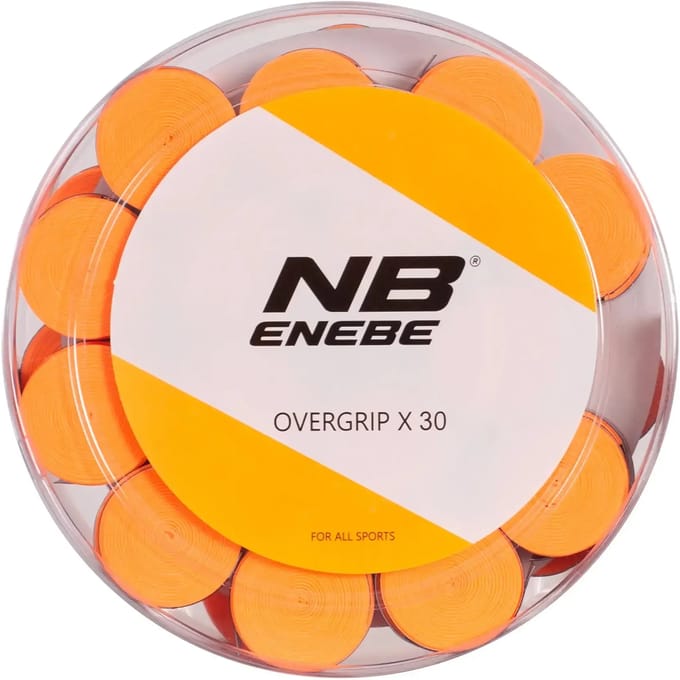 Pot 30 Overgrips Enebe Response Naranja Fluor ÚNICA