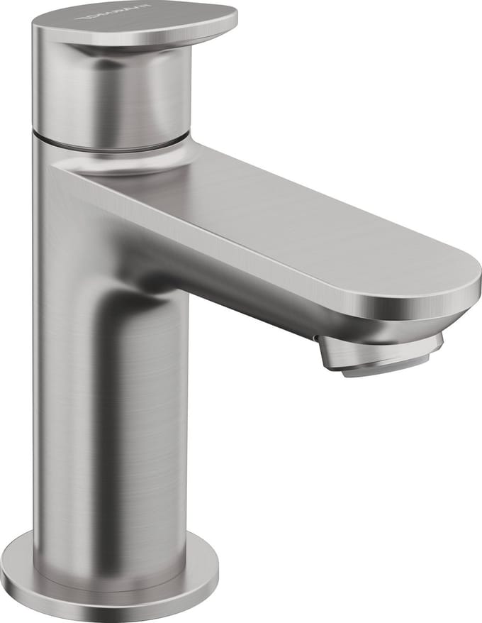 Duravit Wave Koudwaterkraan - eengreeps - voorsprong 9cm - RVS geborsteld