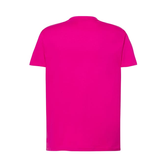 JHK Heren Normaal T-Shirt (Fuchsia)